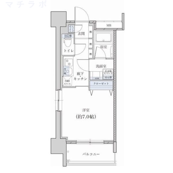 12階の間取り図