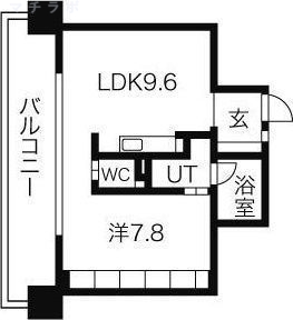 4階の間取り図