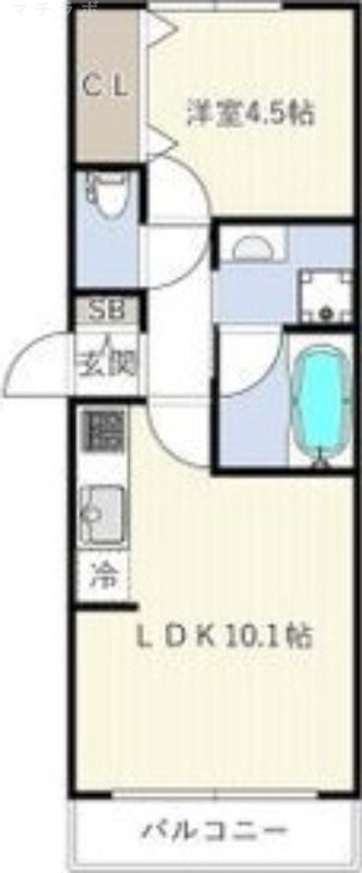 3階の間取り図