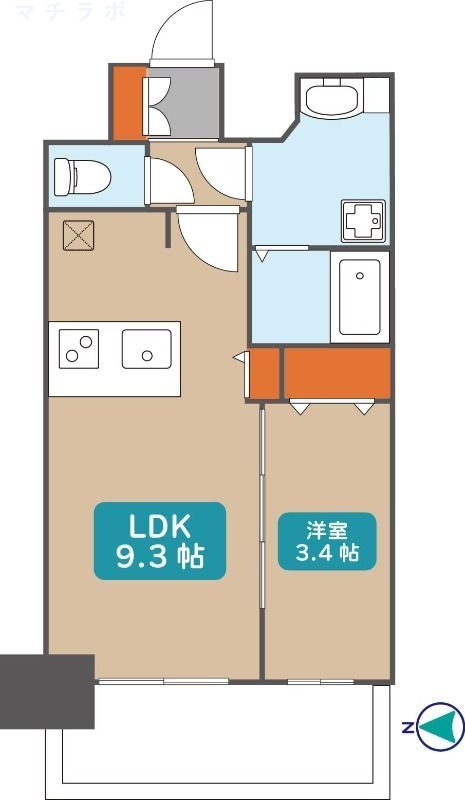 14階の間取り図