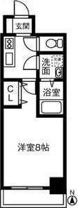 2階の間取り図