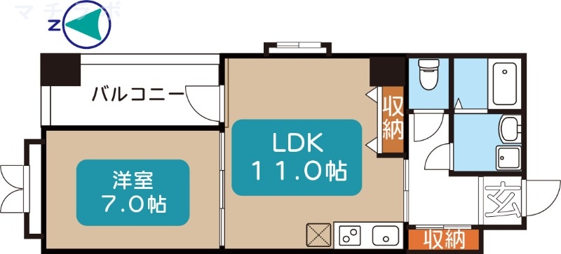 3階の間取り図