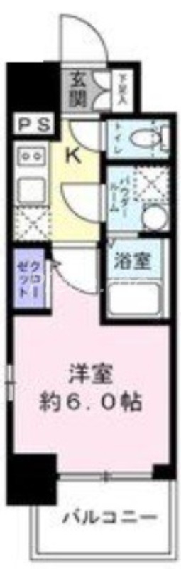 2階の間取り図
