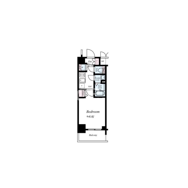 5階の間取り図