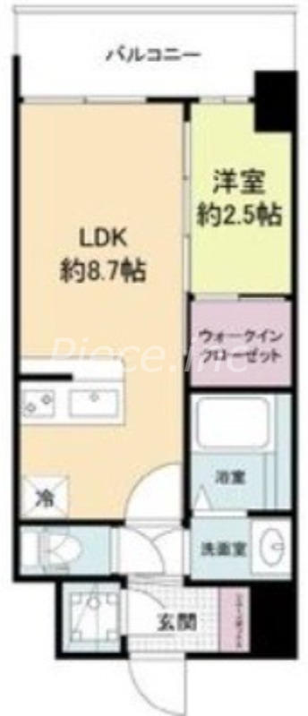 4階の間取り図