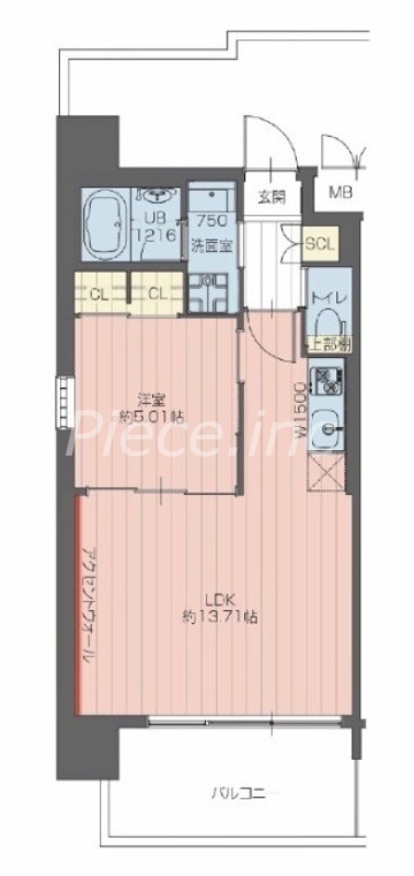 10階の間取り図