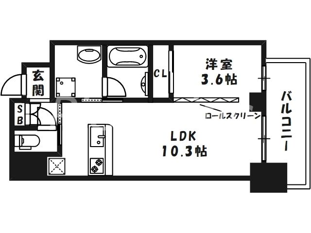 11階の間取り図