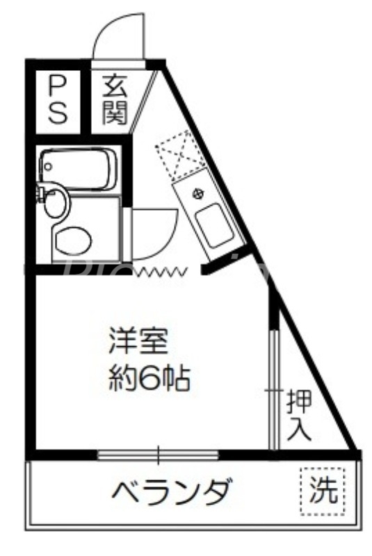 3階の間取り図