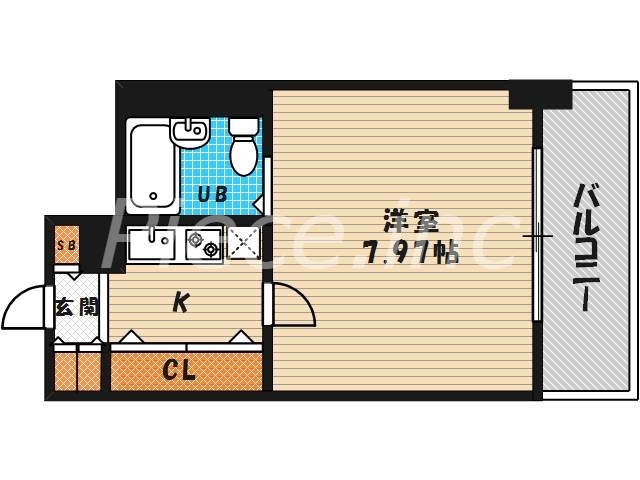 5階の間取り図