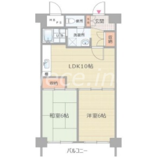 3階の間取り図