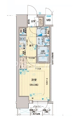 4階の間取り図