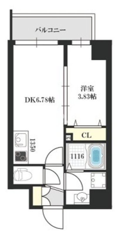 5階の間取り図