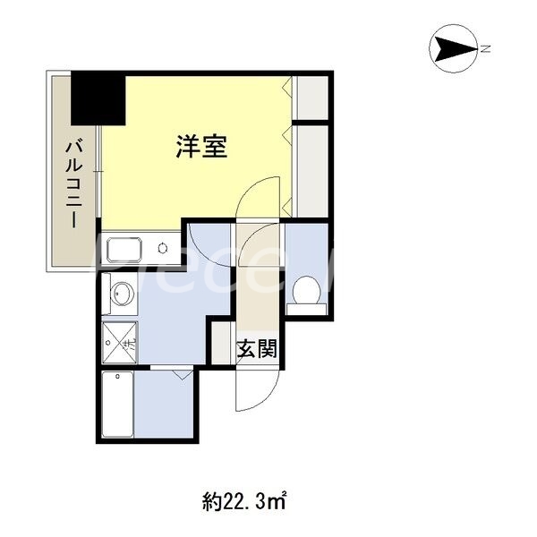 4階の間取り図