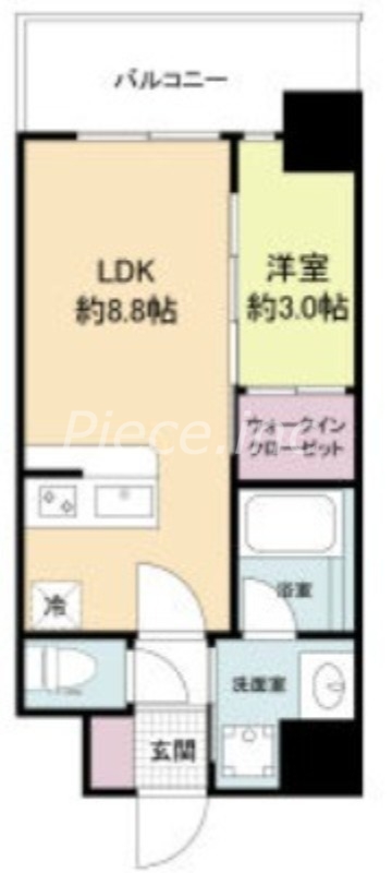 3階の間取り図