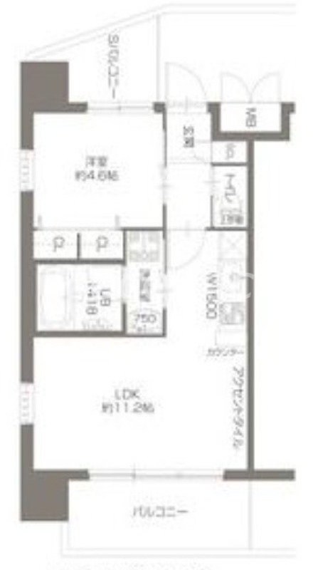 2階の間取り図