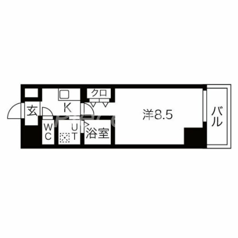 5階の間取り図