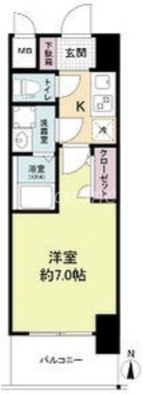 11階の間取り図