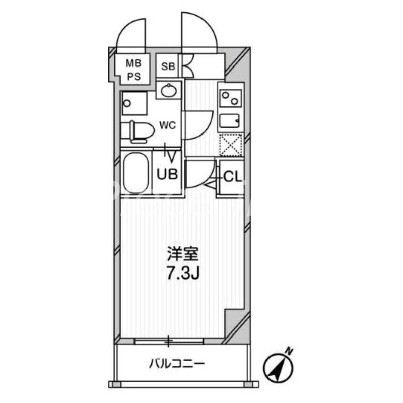 2階の間取り図
