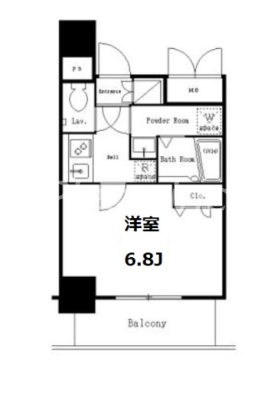 3階の間取り図