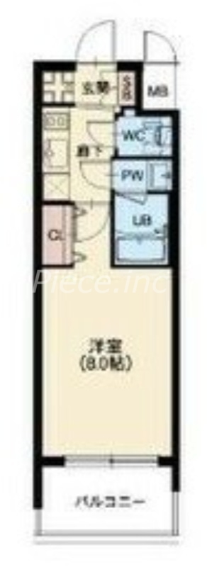 3階の間取り図