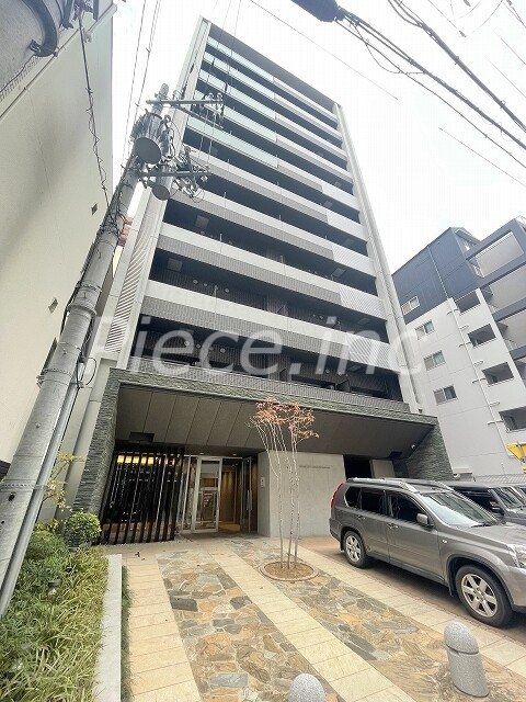 スワンズシティ谷町モデルノの外観