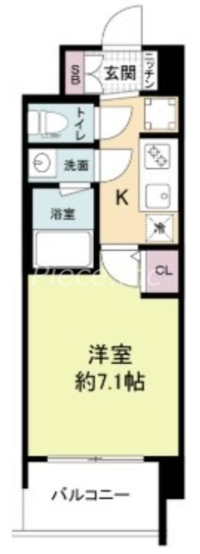 5階の間取り図