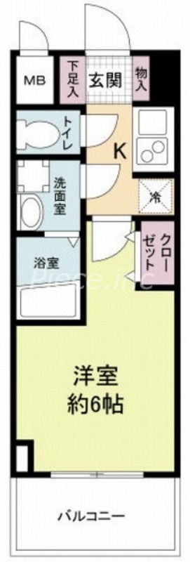 7階の間取り図