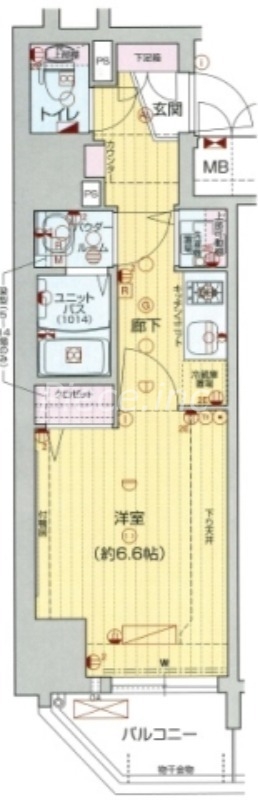 13階の間取り図