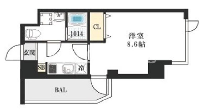 3階の間取り図