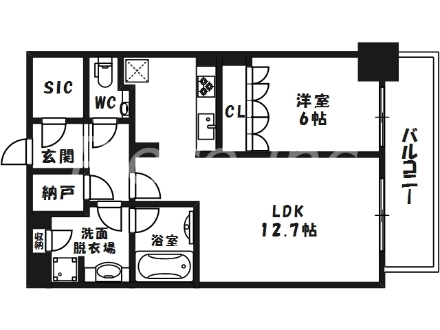 26階の間取り図