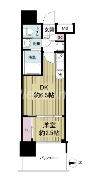 13階の間取り図