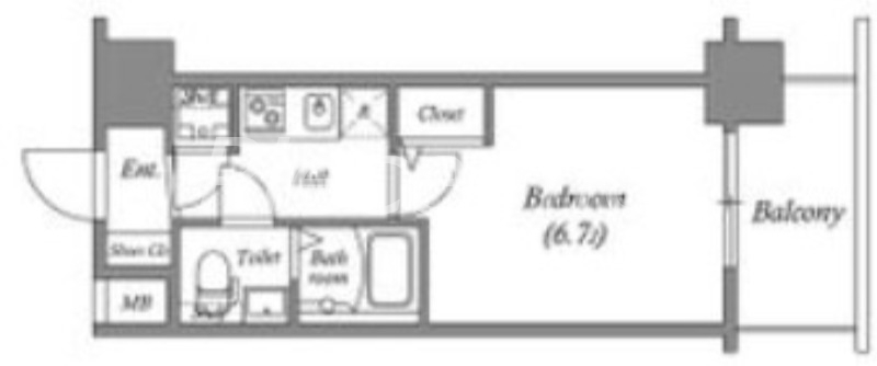 13階の間取り図