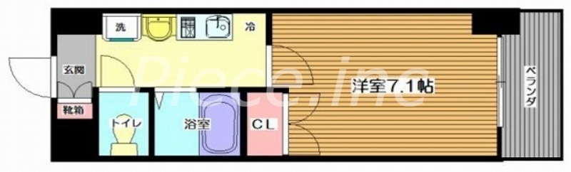 6階の間取り図