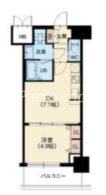 3階の間取り図