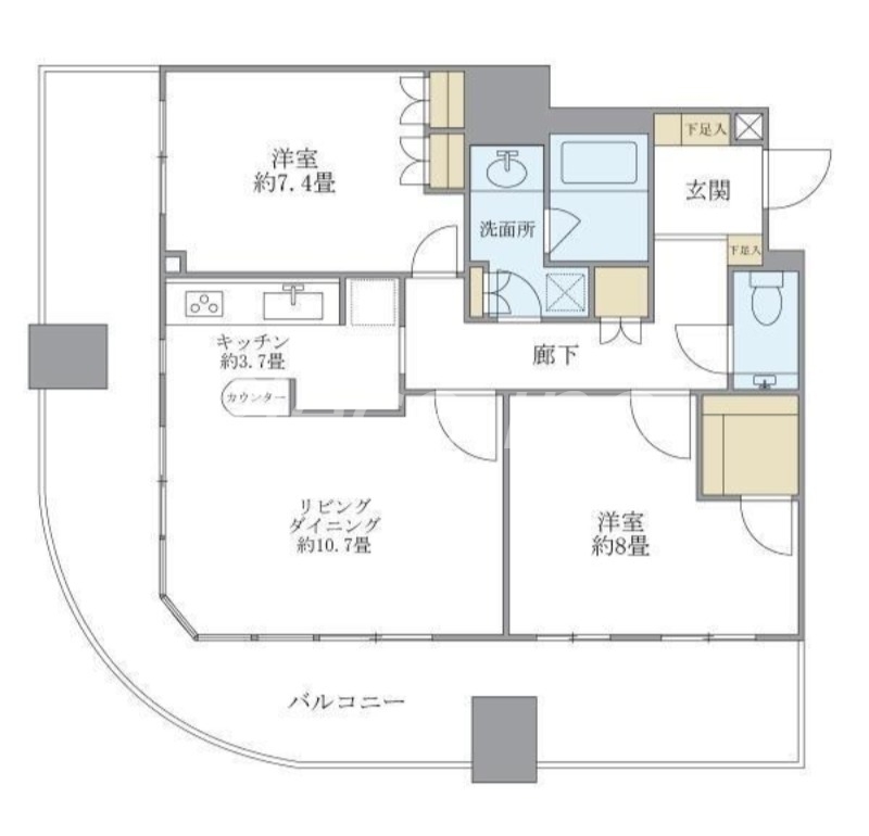 12階の間取り図