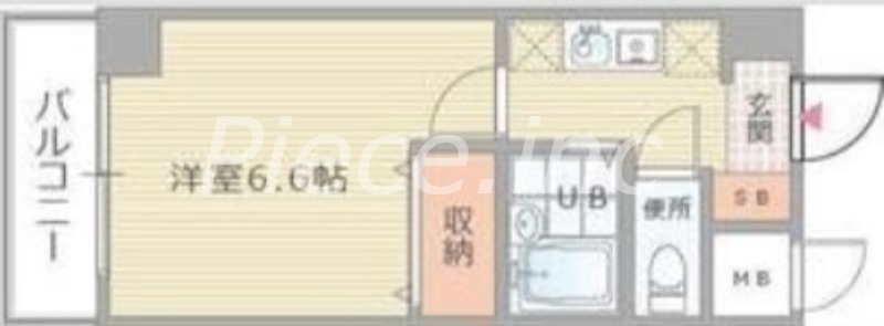 9階の間取り図