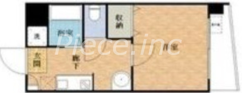 3階の間取り図