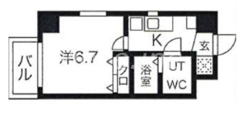 7階の間取り図