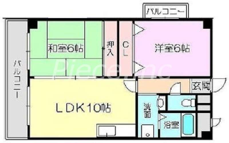 5階の間取り図