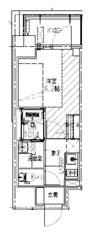 5階の間取り図