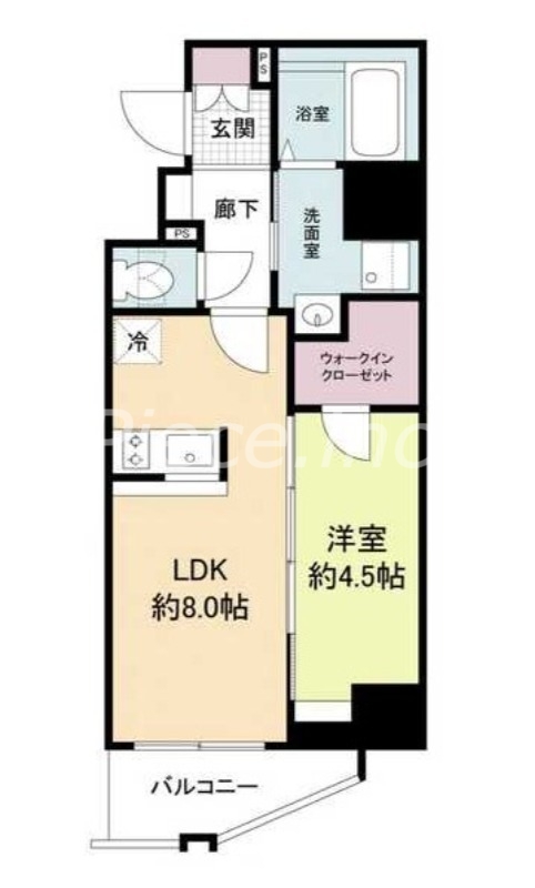 3階の間取り図