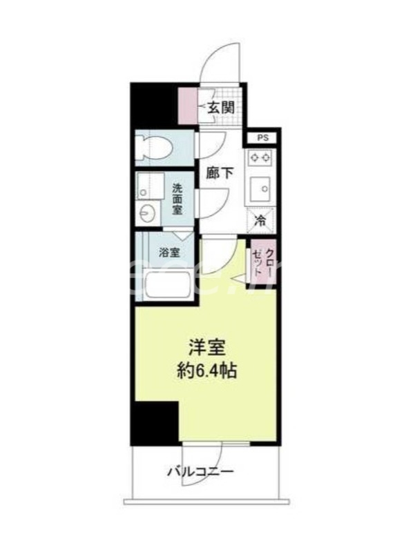 5階の間取り図