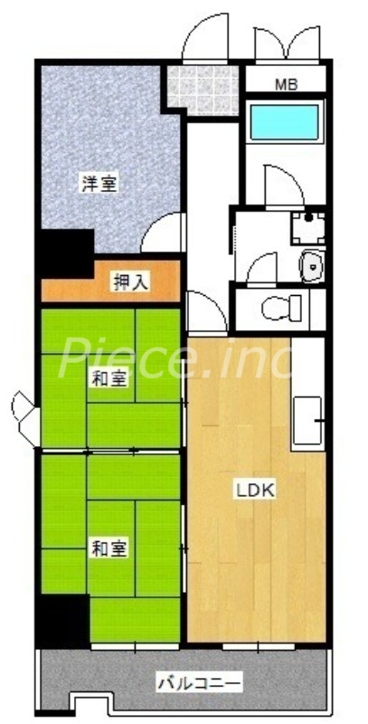 7階の間取り図