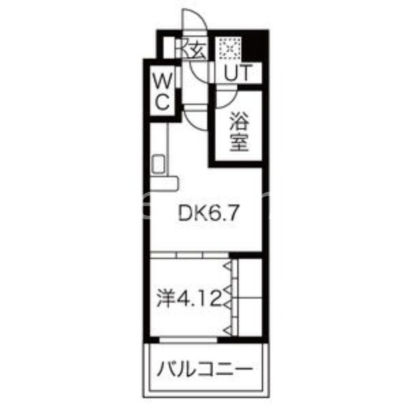 10階の間取り図