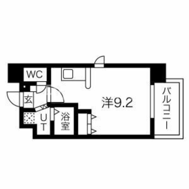 8階の間取り図