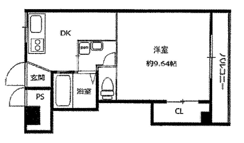 3階の間取り図