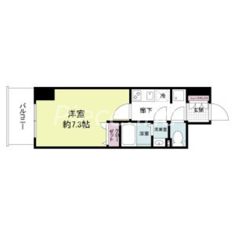 3階の間取り図
