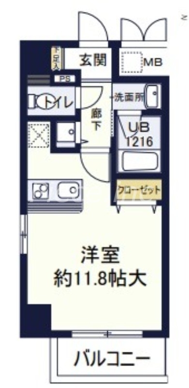 7階の間取り図