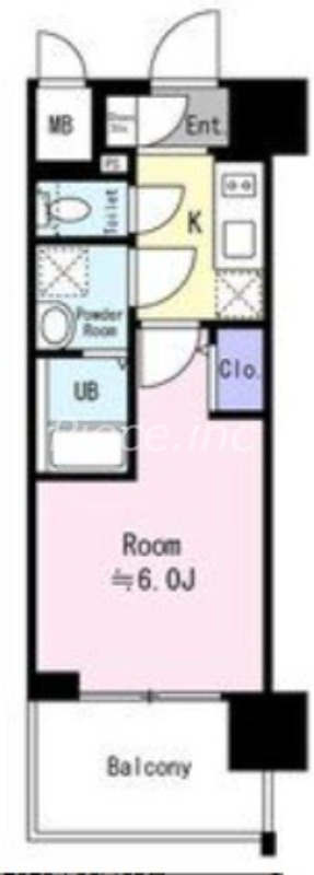 7階の間取り図