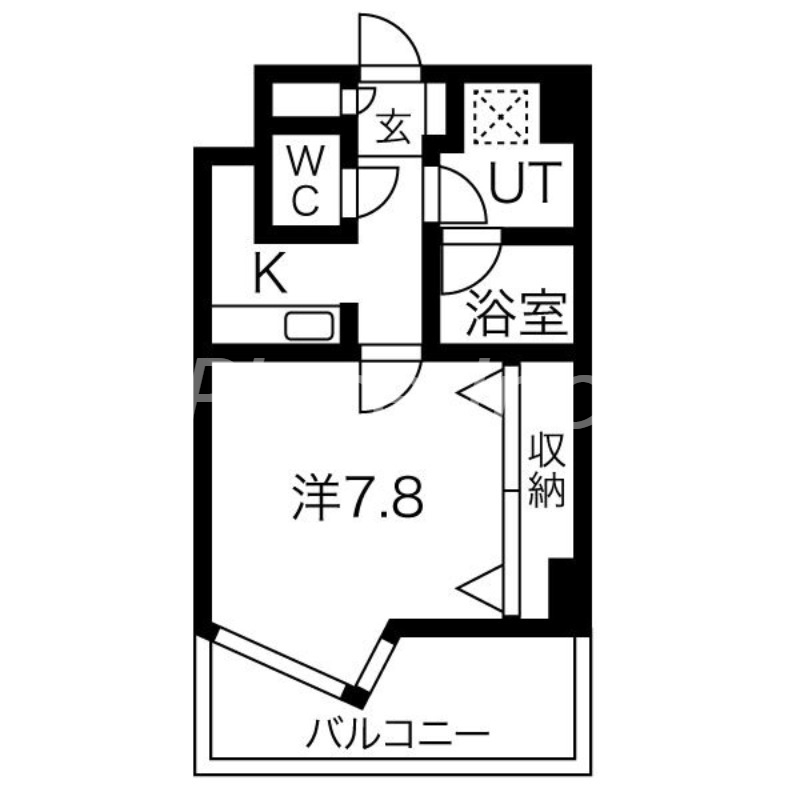 6階の間取り図